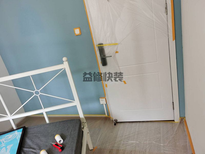 江门蓬江区家具保护墙面上色,客厅改造