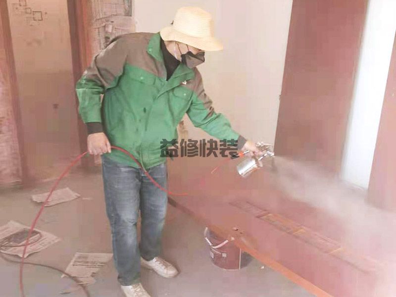 深圳龙华新区木门喷漆,水电改造,厨房翻新