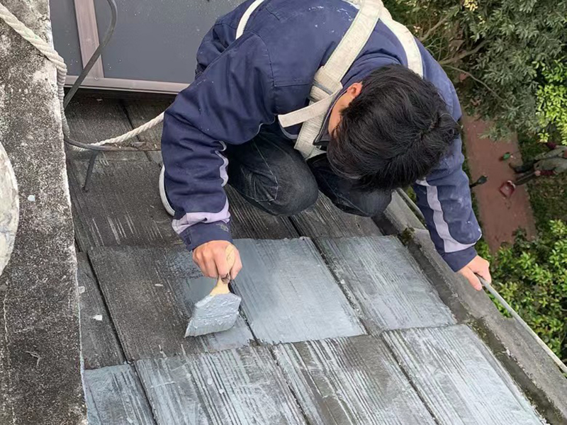 石家庄屋顶桑拿板翻新可以刷漆吗