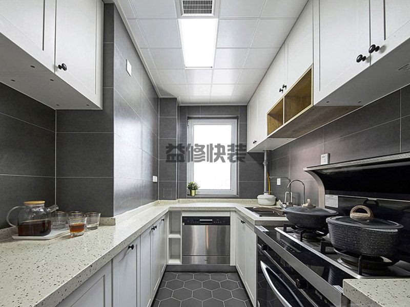上海开放式厨房装修设计(图4)
