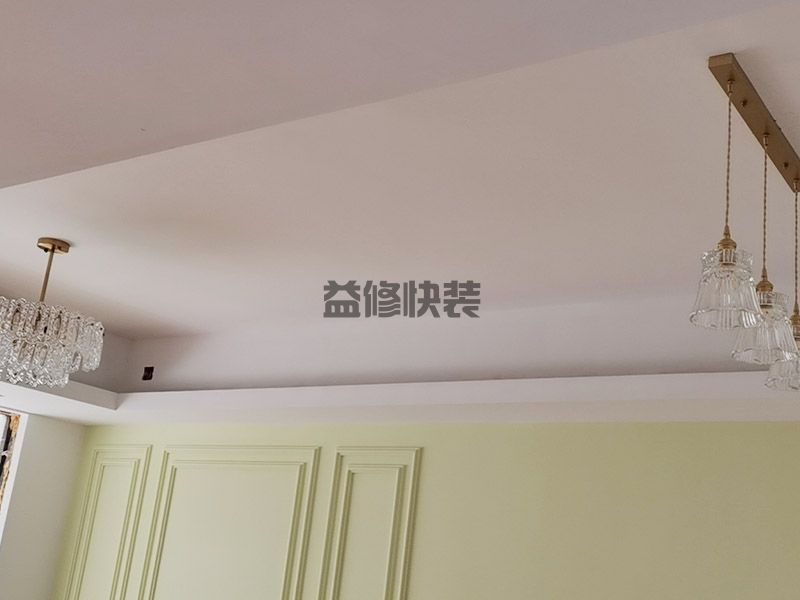 广安邻水县客厅墙面造型刷漆,水管安装(图1)