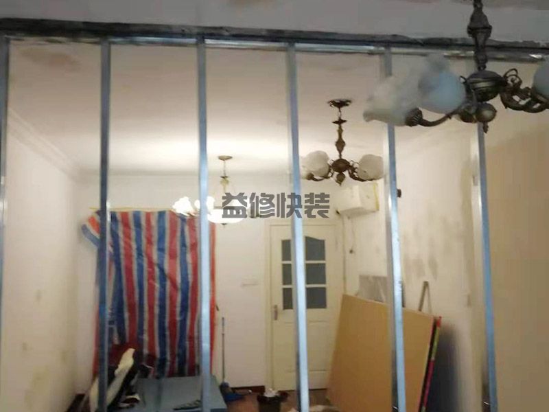天津南开区电视背景墙装饰装修,旧房改造,墙面翻新(图2)